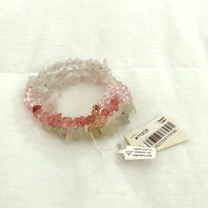 Macy’s Rock Bead Wrap Bracelet